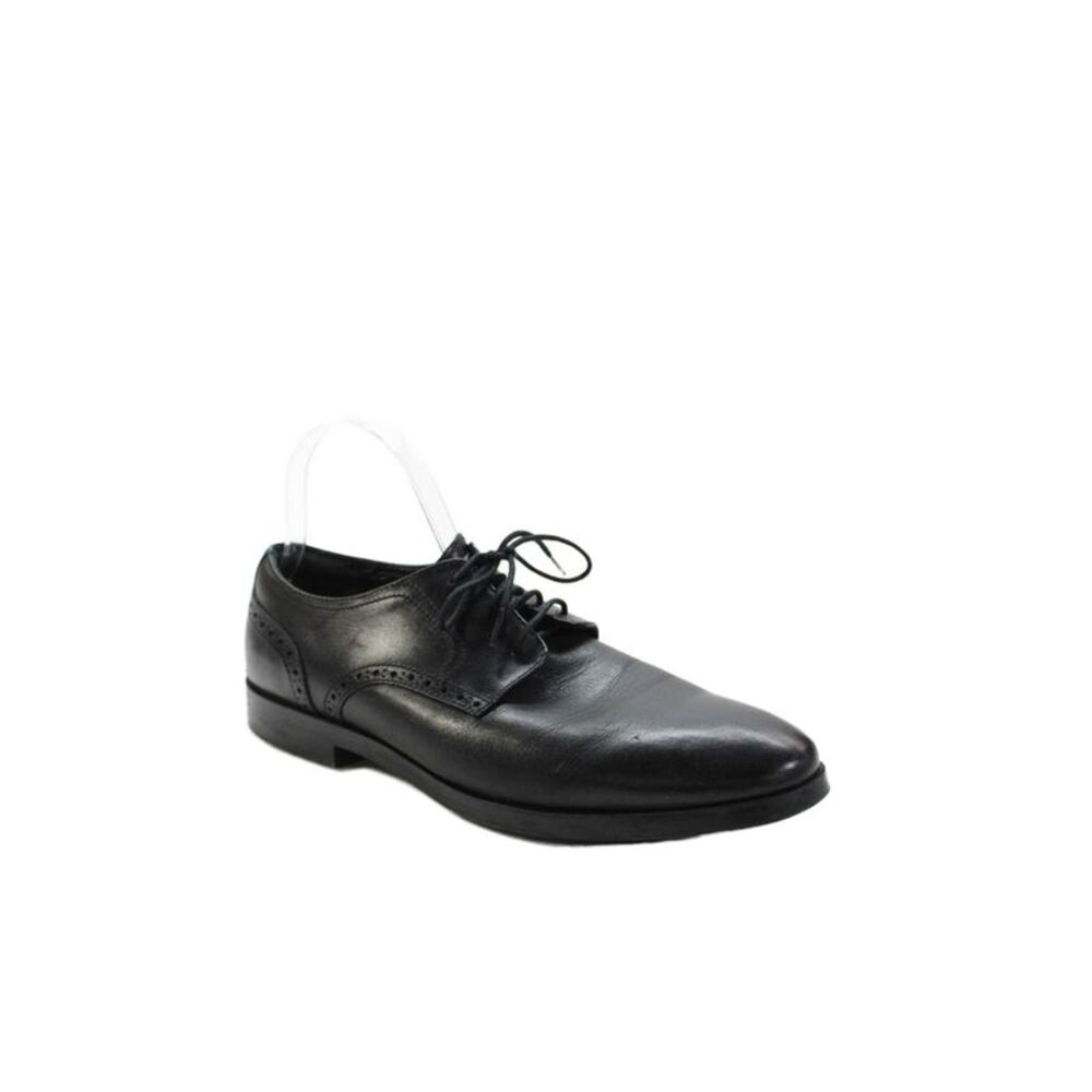 Cole Haan Grand.OS Mens Leather Brogue Lace Up Oxford Shoes Black Size 9M